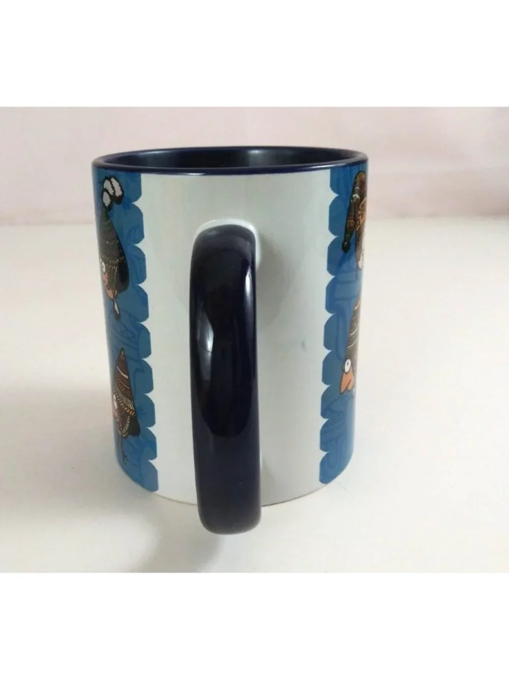 Guy Arts David 100% Peru Cartoon Animated Coffee Cup